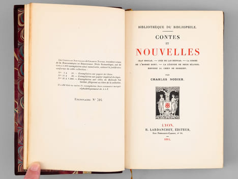 Contes et nouvelles. Jean Sbogar - Inès de las Sierras - La Combe de l'homme mort -La légende de soeur Béatrix - Histoire du chien de Brisquet.. ...