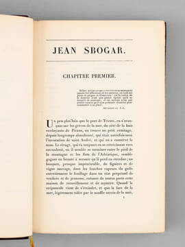 Contes et nouvelles. Jean Sbogar - Inès de las Sierras - La Combe de l'homme mort -La légende de soeur Béatrix - Histoire du chien de Brisquet.. ...