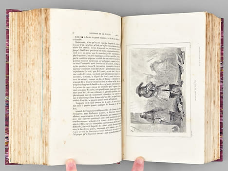 Histoire de la Marine Française (4 Tomes - Complet). SUE, Eugène