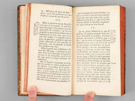 Réfutation du Livre des Règles pour l'Intelligence des Stes Ecritures. Où l'on montre la Fausseté des Principes & des règles de l'Auteur ; où l'on ...