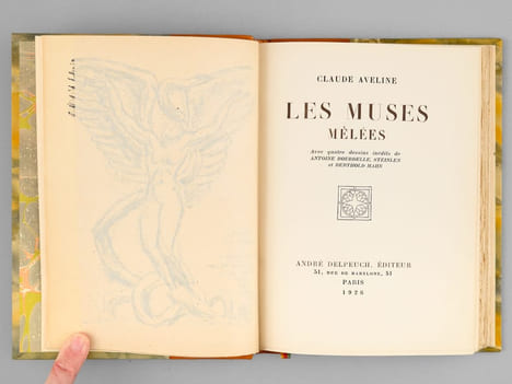 Les Muses mêlées.. AVELINE, Claude