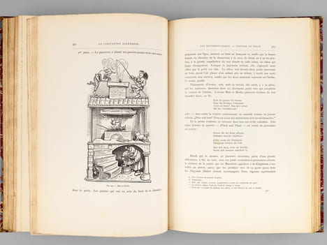 Les Moeurs et la Caricature en Allemagne, en Autriche, en Suisse.. GRAND-CARTERET, J.