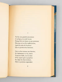 Poèmes (coll. Bibliothèque de Cluny, ensemble de 7 volumes reliés) : vol. 27 Fêtes galantes - Jadis et Naguère ; vol. 28. Parallèlement - Invectives ; vol. 31 Sagesses - Liturgies intimes ; vol. 32 Poèmes saturniens  - Premiers vers ; vol. 37 Romances sans paroles - Dédicaces - Epigrammes ; vol. 38 La bonne chanson - Amour - Bonheur - Chanson pour elle ; vol. 39 Odes en son honneur - Elegies - Dans le slimbes - Chair - Le livre posthume - Poèmes divers