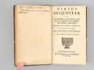 Vibius Sequester De Fluminibus, Fontibus, Lacubus, Nemoribus, Paludibus, Montibus, Gentibus quorum apud Poëtas mentio fit. Ex Recensione Francisci ...