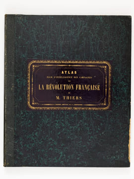 Histoire de la Révolution Française (10 Tomes - Complet) [On Joint : ] Atlas pour l'Intelligence des Campagnes de la Révolution Française, dressé par ...