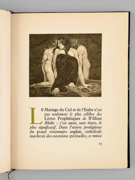 Le Mariage du Ciel et de l'Enfer. BLAKE, William ; (DANIEL-ROPS)
