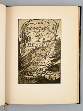 Le Mariage du Ciel et de l'Enfer. BLAKE, William ; (DANIEL-ROPS)