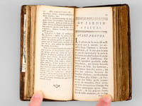 Le Bon Jardinier, Almanach pour l'Année 1767. Contenant Une Idée générale des quatre sortes de Jardins, les règles pour les cultiver, & la manière d'élever les plus belles Fleurs [ Suivi de : ] [ Almanach Janséniste, ou Journal historique du prétendu Jansénisme ]