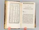 Le Bon Jardinier, Almanach pour l'Année 1806, Contenant des Préceptes généraux de Culture, l'Indication, mois par mois, des travaux à faire dans les ...