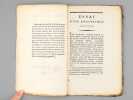 Essai d'une Bibliographie Annuelle, ou Résumé des différens Catalogues de Livres qui ont paru dans le cours de l'an 9 ; avec les prix des Articles. . ...