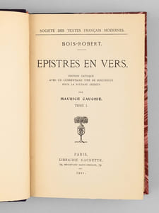 Epistres en vers (Complet en 2 tomes)