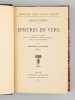 Epistres en vers (Complet en 2 tomes). BOIS-ROBERT [ Le Métel de Boisrobert, François (1589-1662) ]; CAUCHE, Maurice