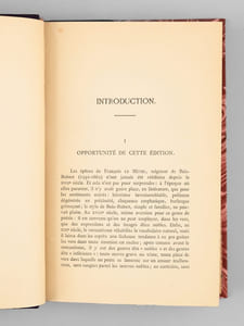 Epistres en vers (Complet en 2 tomes)