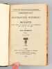 Correspondance de Jean-Baptiste Rousseau et de Brossette (complet en 2 tomes) : Tome I 1715-1729 ; Tome II 1729-1741.. ROUSSEAU, Jean-Baptiste ; ...