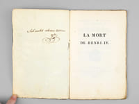 La Mort de Henri Quatre, Poème [ Edition originale - Livre dédicacé par l'auteur ]