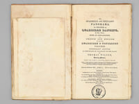 The Quadrille and Cotillion Panorama, or Treatise on Quadrille Dancing, in Two Parts : With an Explanation in French and English of all the Quadrille & Cotillion Figures generally adopted an described by Diagrams on the Plate. Part I [ First Edition ]