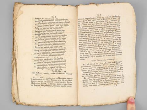 La Correspondance des Oedipes, ou Le Mot de l'Enigme [ Edition originale ]. ANONYME ; [ LUCET, Joachim Joseph ]
