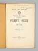 Pierre Puget. Concours de Poésie Française. Ville de Toulon. Médaille d'Or [ Edition originale - Livre dédicacé par l'auteur ]. AICARD, Jean