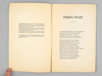 Pierre Puget. Concours de Poésie Française. Ville de Toulon. Médaille d'Or [ Edition originale - Livre dédicacé par l'auteur ]