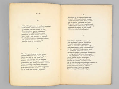 Pierre Puget. Concours de Poésie Française. Ville de Toulon. Médaille d'Or [ Edition originale - Livre dédicacé par l'auteur ]
