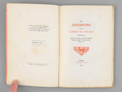 Les Abyssiniennes et les Femmes du Soudan Oriental d'après les Relations de Bruce, Browne, Cailliaud, Gobat, Dr Cuny, Lejean, Baker, etc.
