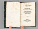 Préludes poétiques, par M. de Loy, Membre de l'Académie Provinciale ; précédés d'une introduction par M. Charles Durand, Secrétaire Perpétuel. [ ...