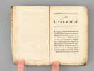 Le Livre Rouge ou Notice Historique sur le procès fait par les deux Chambres du Parlement d'Angleterre, aux Meurtriers de Charles Ier, suivi du ...