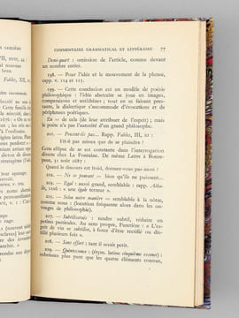 Discours à Madame de La Sablière (sur l'âme des animaux). LA FONTAINE ; BUSSON, H. ; GOHIN, F.