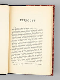 Les vies des hommes illustres grecs et romains - Pericles et Fabius Maximus