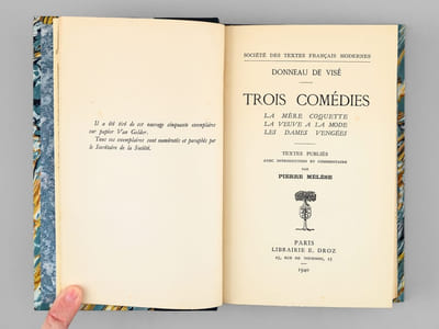 Trois coquettes - La mère coquette ; La veuve à la mode ; Les dames vengées