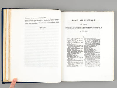 Bibliothèque Protypographique ou Librairies des Fils du Roi Jean, Charles V, Jean de Berri, Philippe de Bourgogne et les siens [ Avec un billet autographe signé de l'auteur ]