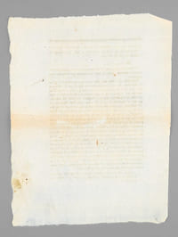 Lettre des sous-officiers et soldats en congés limité et illimité de la ville d'Amiens, à son Excellence le Ministre de la Guerre. Monseigneur, La fausse interprétation de nos sentimens dans l'appel que vous venez de nous faire, exige de nous une réponse qui confonde notre imposture. Quel délire a pu vos faire dire que nous avons désiré le retour de Napoléon, lorsque, rentrés dans nos foyers par la clémence d'un bon Roi, nous n'avions d'autre but que d'y rester ? Nous sommes tous au milieude ce que nous avons de plus cher ; nous ne nous en séparerons que pour frapper, terrasser les traîtres, qui ont osé favoriser le retour du tyran usurpateur. Malheur aux vils satellites, qui oseroient porter les mains sur nous ou sur nos parens, pour les priver de la liberté ! Nous ne voulons point obéir à l'appel qui nous est fait : nous ne reconnoissons que celui du Roi, en date du 9 mars dernier ; et c'est pour sa défense que nous prendrons les armes. Dans quel avilissement les autorités sont tombées ! Naguère les premiers magistrats de cette ville nous engagoient à repousser et à anéantir le Corse, qui vient encore désoler nos familles, et apporter parmi nous tous les fléaux [... ] Braves camarades, gardons-nous de méconnoitre notre Roi légitime ; rallions-nous, et ne souffrons pas que qui que ce soit porte une main téméraire sur un seul d'entre nous, pour nous forcer de servir une cause que nous abhorrons ! (Copié sur un exemplaire envoyé par un des officiers d'Amiens à sa famille, à Paris,...... dans une lettre par la Poste) 