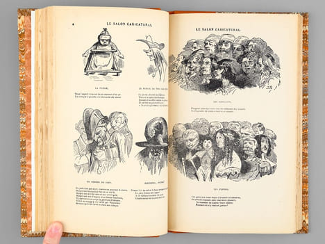 Oeuvres en collaboration : Ideolus  - Le Salon caricatural - Causeries du tintamarre. BAUDELAIRE, Charles ; MOUQUET, Jules
