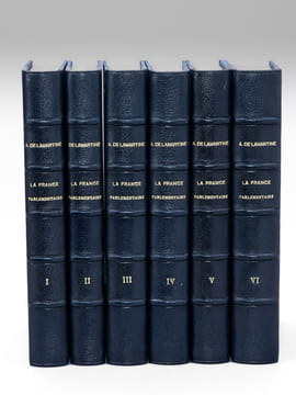 La France parlementaire (1834-1851) , oeuvres oratoires et écrits politiques, précédés d'une étude sur la vie et les oeuvres Lamartine par Louis ...