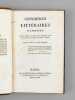 Consciences littéraires d'a-présent ; avec un tableau de leurs valeurs comparées, indiquant, de plus, les degrés de talent et d'esprit. [ Edition ...