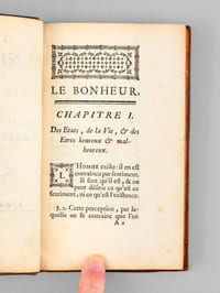 Le Bonheur ou Nouveau Système de Jurisprudence naturelle [ Edition originale ]