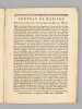 [ Lot de 2 impressions angevines ] Contrat de Mariage entre Jean Gros-Cul & Catherine Belles Fesses [&] Lettre ironique d'un Amant à sa Maîtresse, ...