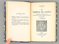 Le Temple du Goût
