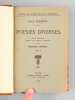 Poésies diverses (2 tomes, complet). SCARRON ; CAUCHIE, Maurice