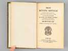 [ Lot de 4 années suivi de l'Ordo pour le Diocèse de Paris 1874 à 1877 ] Ordo divini offichii recitanti missaeque celebrandae juxta ritum sanctae ...