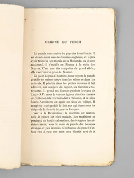 La Véritable Manière de faire le Punch [ Contient : ] Sonnet de l'Auteur - Origine du Punch - Punch à l'Anglaise - Punch au Rhum - Préparation du Thé ...