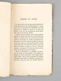 La Véritable Manière de faire le Punch [ Contient : ] Sonnet de l'Auteur - Origine du Punch - Punch à l'Anglaise - Punch au Rhum - Préparation du Thé - Punch à l'Eau-de-Vie - Punch au Genièvre - Punch au Kirsch - Punch-Chartreuse - Punch au Vin rouge - Punch au vin blanc - Punch au Madère - Punch au Lait - Punch à la Romaine - Punch en Bouteilles - Sirop de Punch