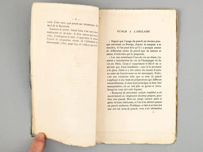 La Véritable Manière de faire le Punch [ Contient : ] Sonnet de l'Auteur - Origine du Punch - Punch à l'Anglaise - Punch au Rhum - Préparation du Thé - Punch à l'Eau-de-Vie - Punch au Genièvre - Punch au Kirsch - Punch-Chartreuse - Punch au Vin rouge - Punch au vin blanc - Punch au Madère - Punch au Lait - Punch à la Romaine - Punch en Bouteilles - Sirop de Punch