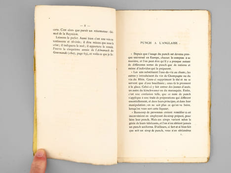 La Véritable Manière de faire le Punch [ Contient : ] Sonnet de l'Auteur - Origine du Punch - Punch à l'Anglaise - Punch au Rhum - Préparation du Thé ...