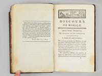 Discours de Morale, Sur l'Honneur, l'Opinion, les Devoirs, les Passions, le Bonheur et les Plaisirs, &c. adressés à un Jeune Seigneur