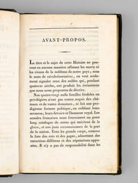 Histoire de l'esprit révolutionnaire des nobles de France sous les soixante-huit rois de la monarchie (2 tomes, complet)