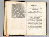 Histoire de l'esprit révolutionnaire des nobles de France sous les soixante-huit rois de la monarchie (2 tomes, complet)