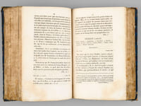 Le Livre noir de messieurs Delavau et Franchet, ou répertoire alphabétique de la police politique sous le ministère déplorable ; ouvrage imprimé d'après les registres de l'administration ; précédé d'une introduction par M. Année. (4 tomes reliés en 2 volumes, complet)