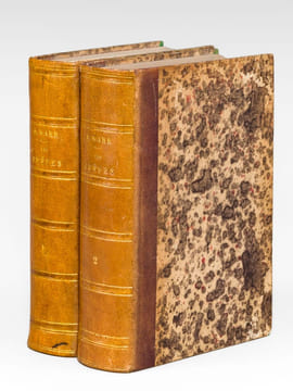 Les Guêpes, revue philosophique et littéraire des évènements contemporains (numéros 1 à 52, reliés en 2 volumes). KARR, Alphonse