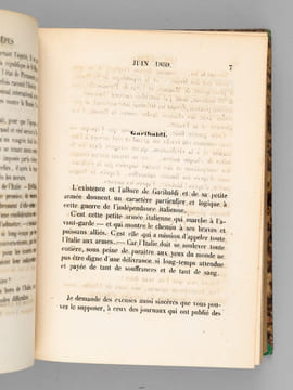 Les Guêpes, revue philosophique et littéraire des évènements contemporains (numéros 1 à 52, reliés en 2 volumes). KARR, Alphonse